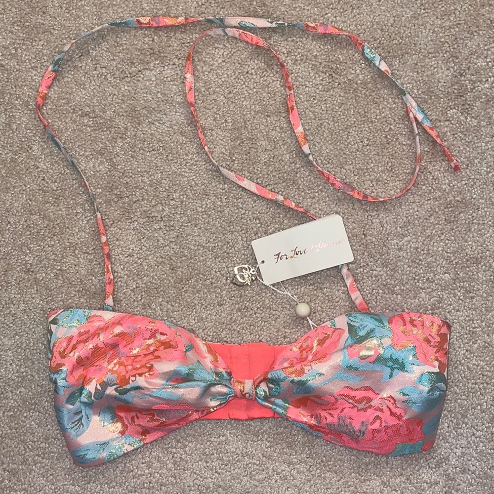 FOR LOVE AND LEMONS BRA TOP